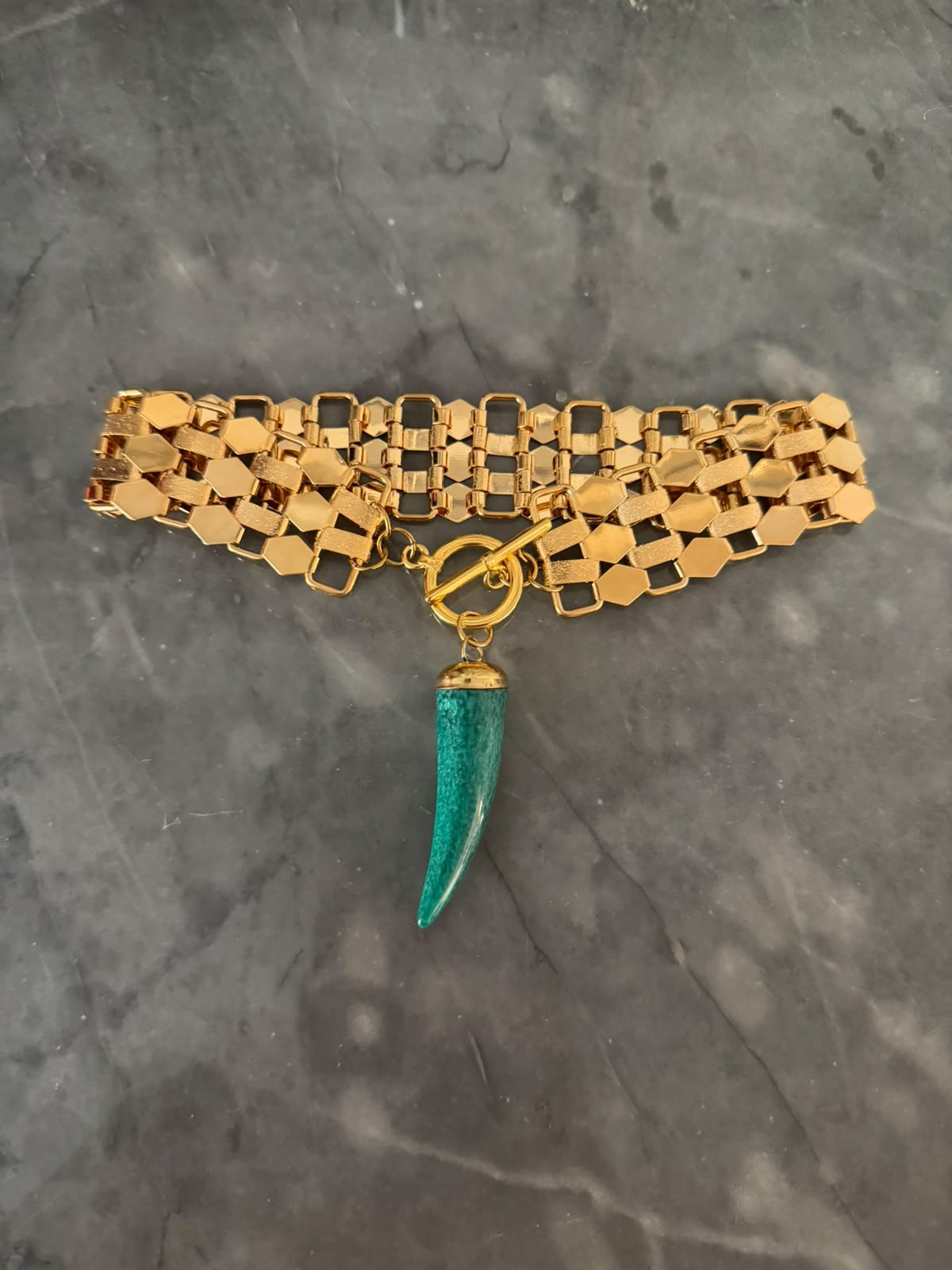 choker oro green