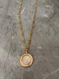 long silver chinese coin