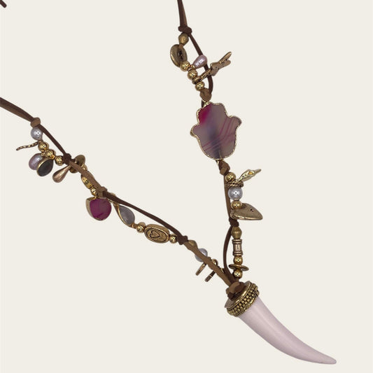 Personalized Pink Necklace