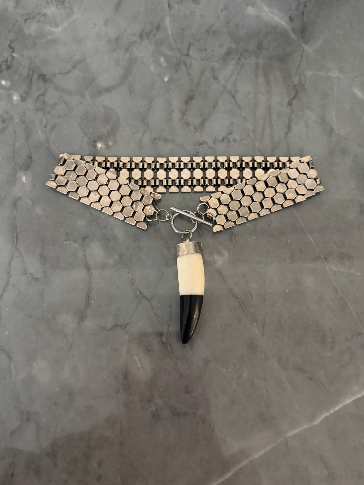 choker ake silver