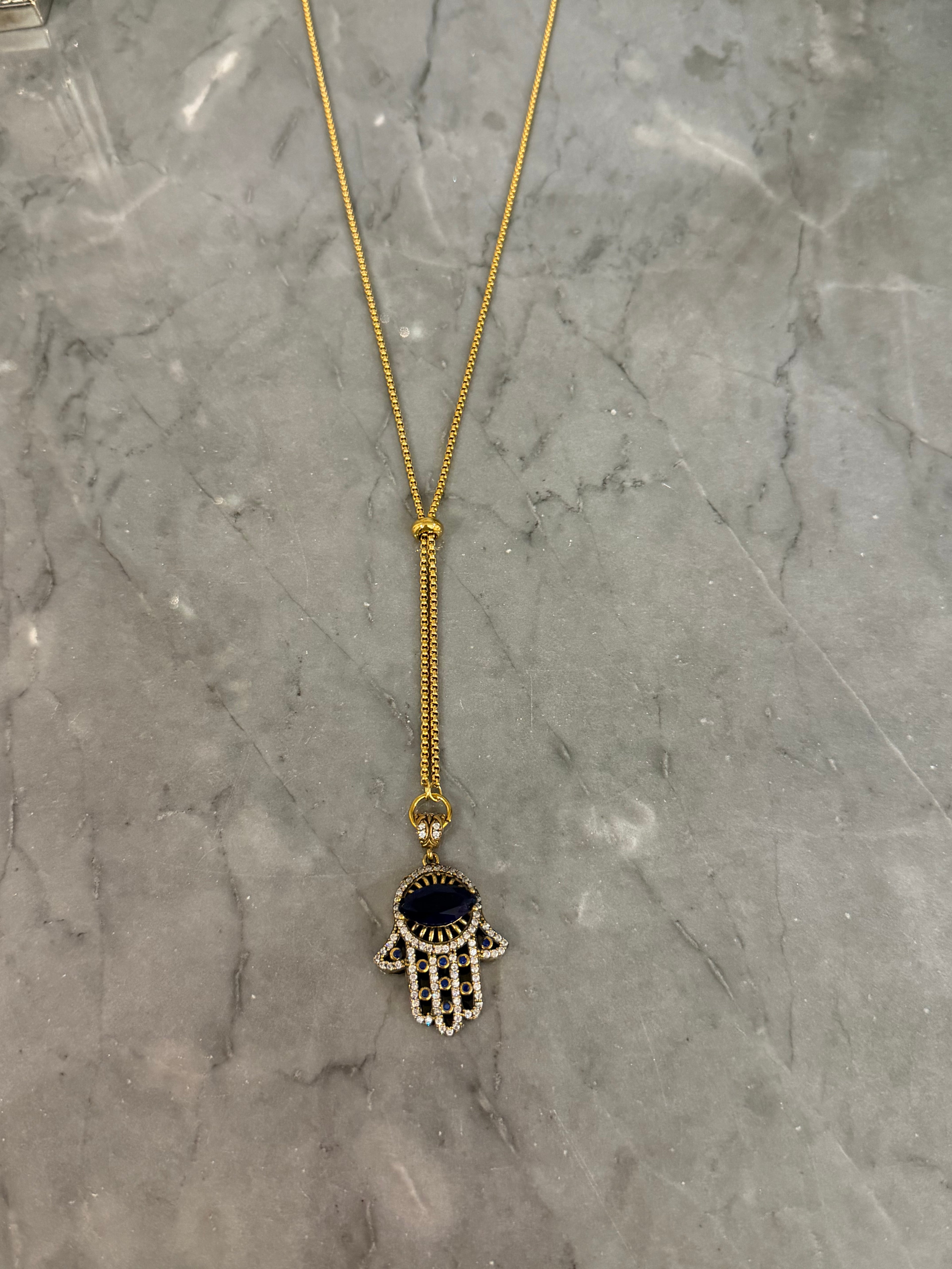 old hand bolo necklace