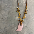 Personalized pink necklace