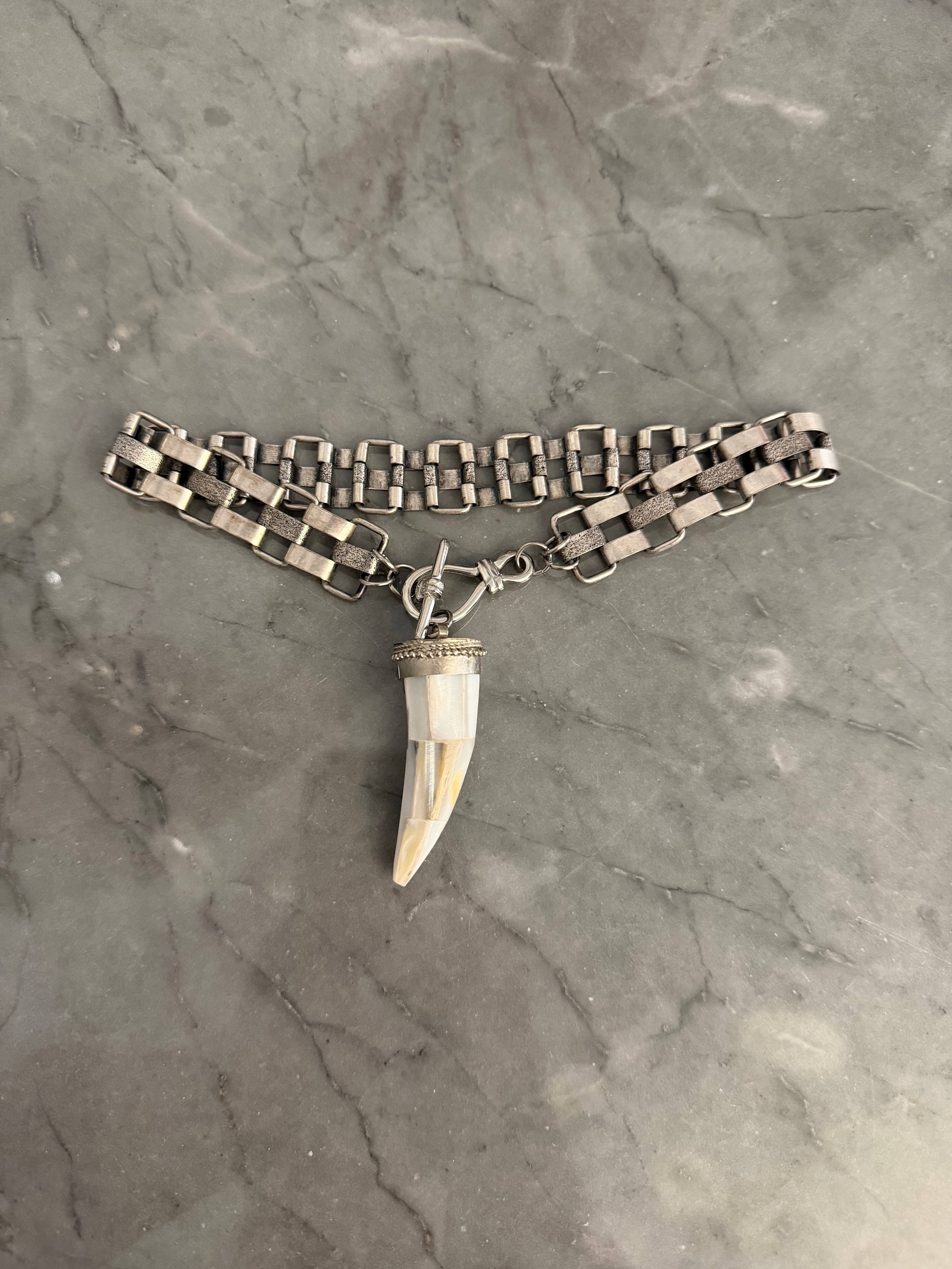 choker tiny silver