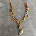 Personalized stone necklace