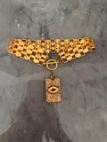 choker eye gold