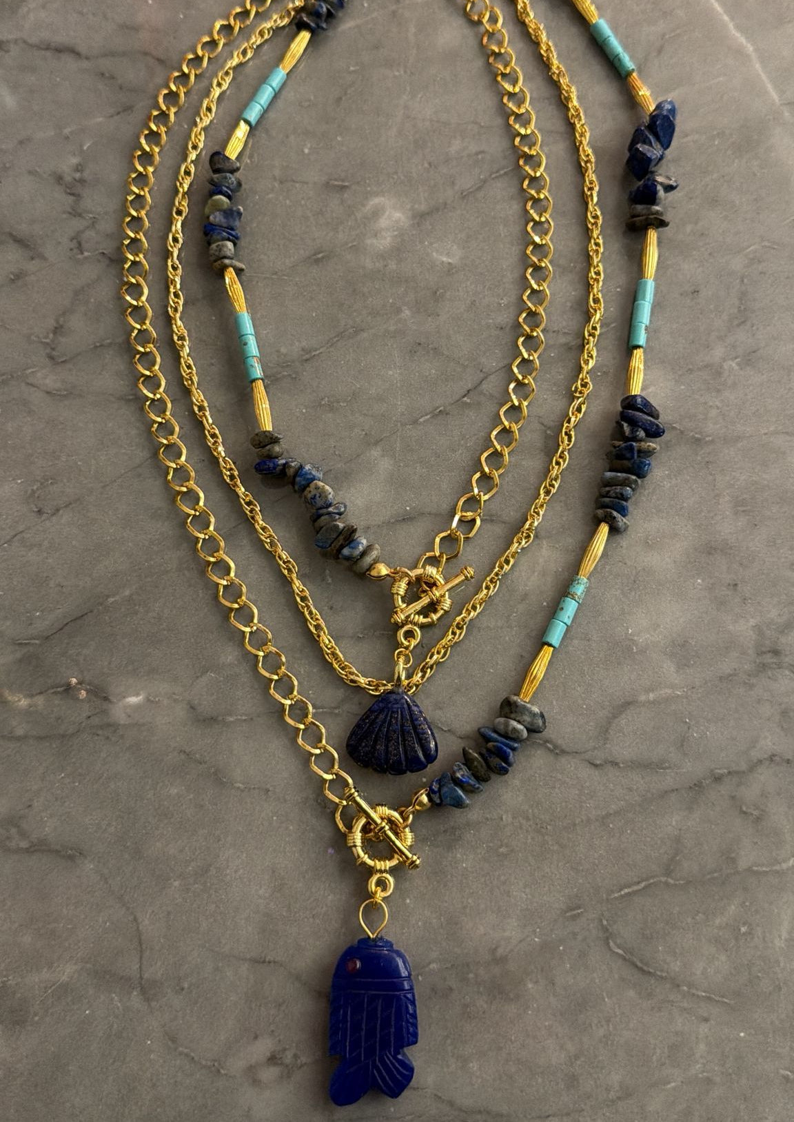 blueberry necklace